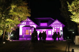 入船山記念館 ライトアップ　11月28日～12月26日